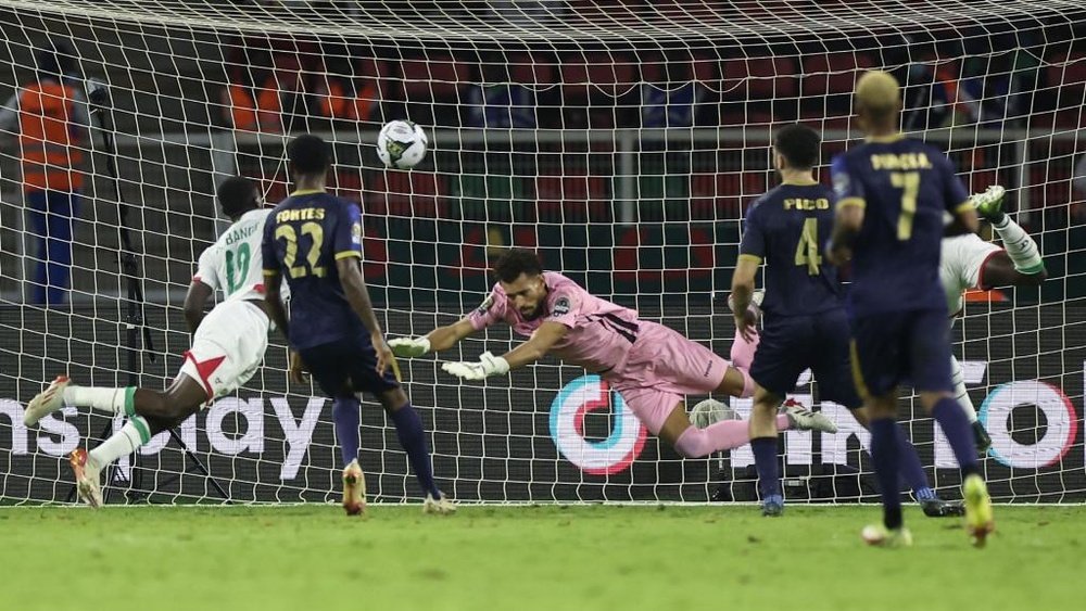 Burkina Faso got on the board after beating Cape Verde. GOAL