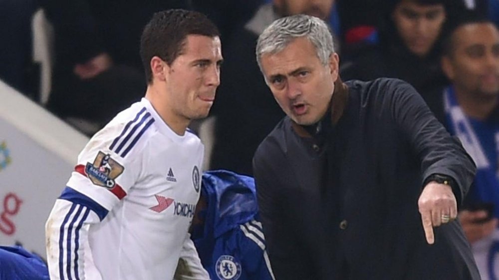Mourinho: I'd love to have Hazard at Manchester United. Goal