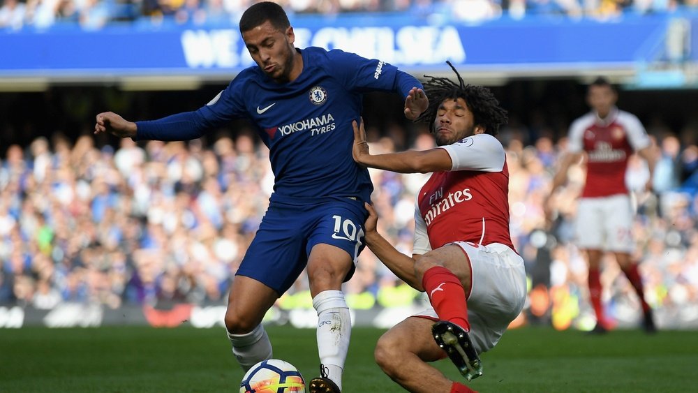 Hazard is set to make first start when Chelsea face Forest on Wednesday. GOAL