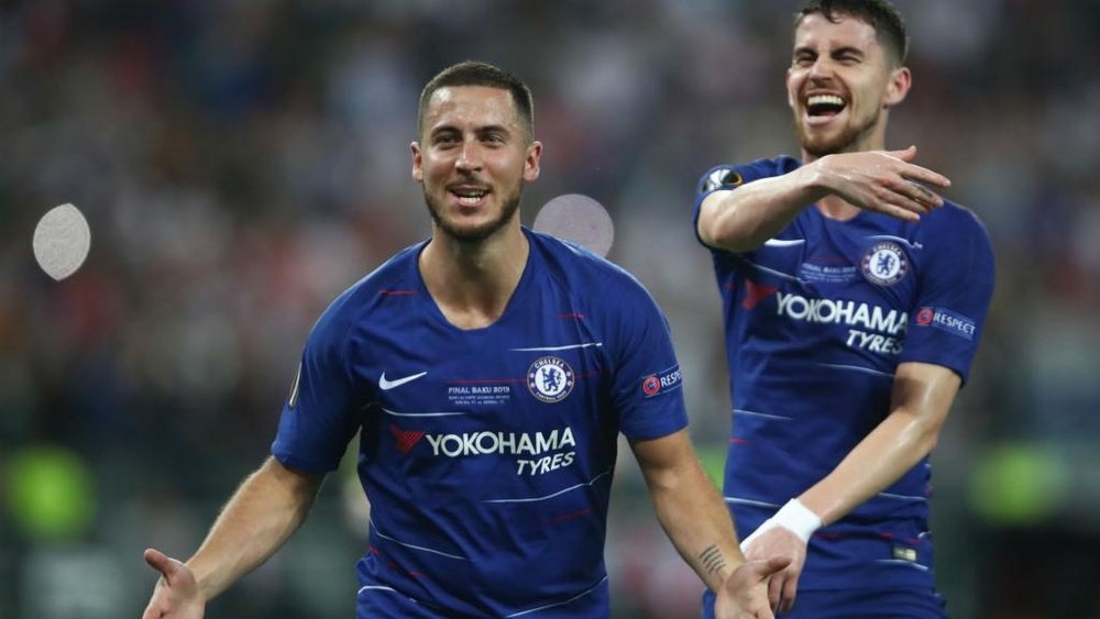 David Luiz talks up Eden Hazard on departure. Goal