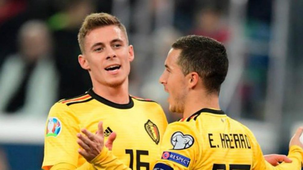Hazard's Belgium are the FIFA team of the year after winning all their matches in 2019. GOAL