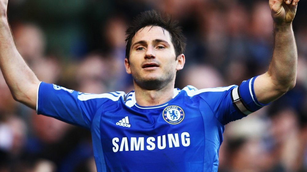 Franck Lampard avec Chelsea. Goal