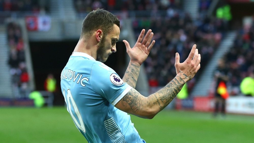 Marko Arnautovic, Stoke City. GOAL