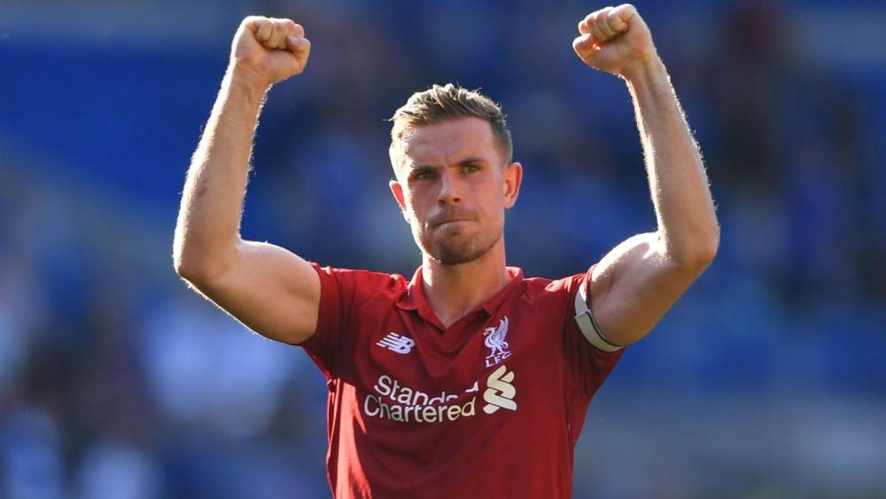 Jordan Henderson thinks Liverpool are on the right track. GOAL
