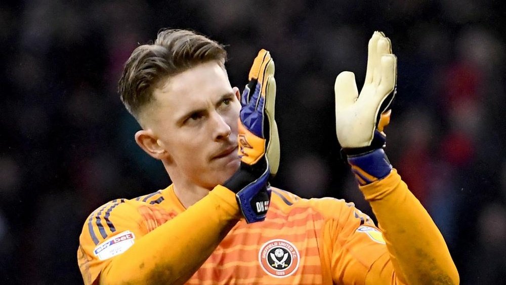 Henderson has returned to Bramall Lane after renewing his Man U contract. GOAL