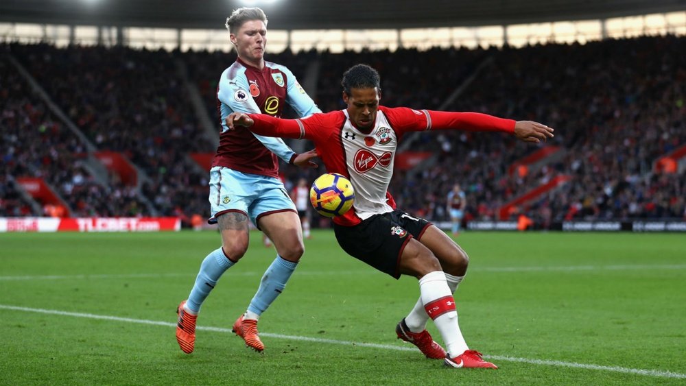 Virgil van Dijk insists he is 'happy' and 'giving 100 per cent' at Southampton. GOAL