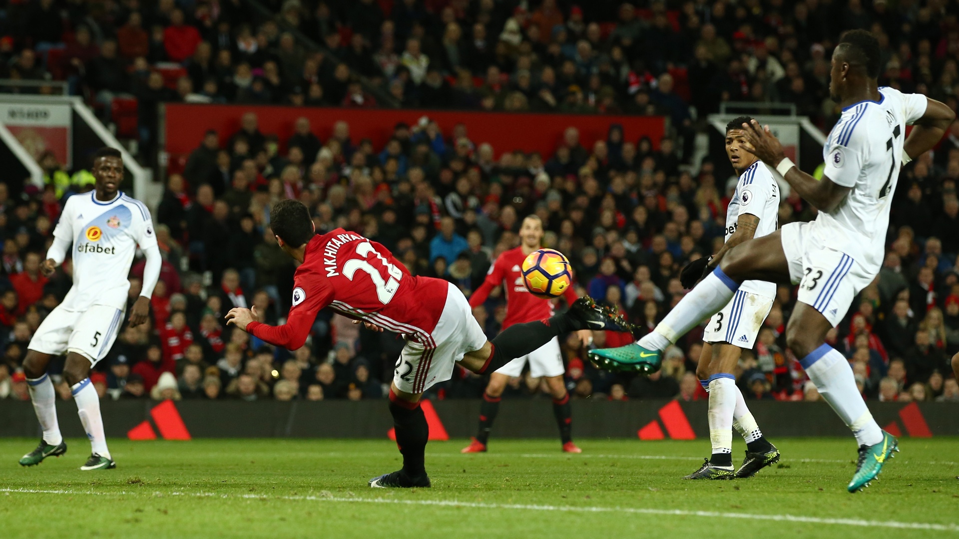 'The best goal I've ever scored' - Mkhitaryan revels in acrobatic effort against Sunderland