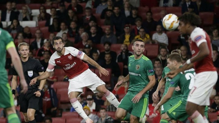 Mkhitaryan aiming for glory with Europa specialist Emery