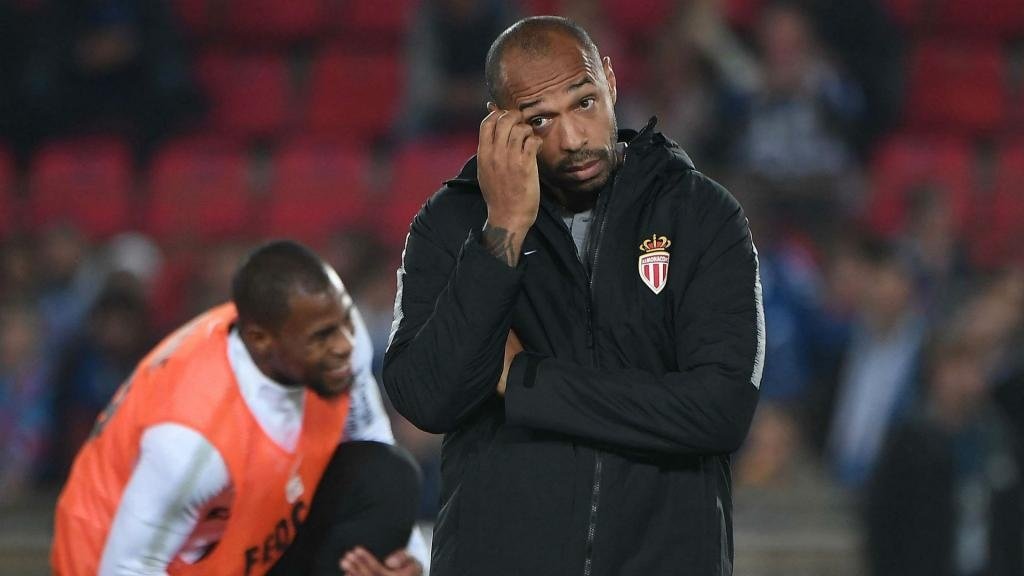 Henry loses first match in charge of Monaco