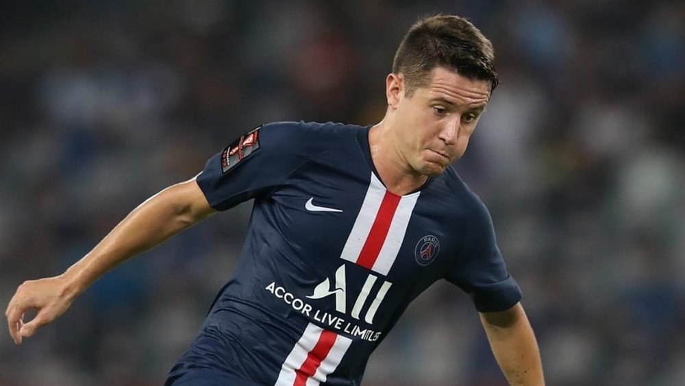 PSG's Herrera to miss up to a month with calf injury. GOAL