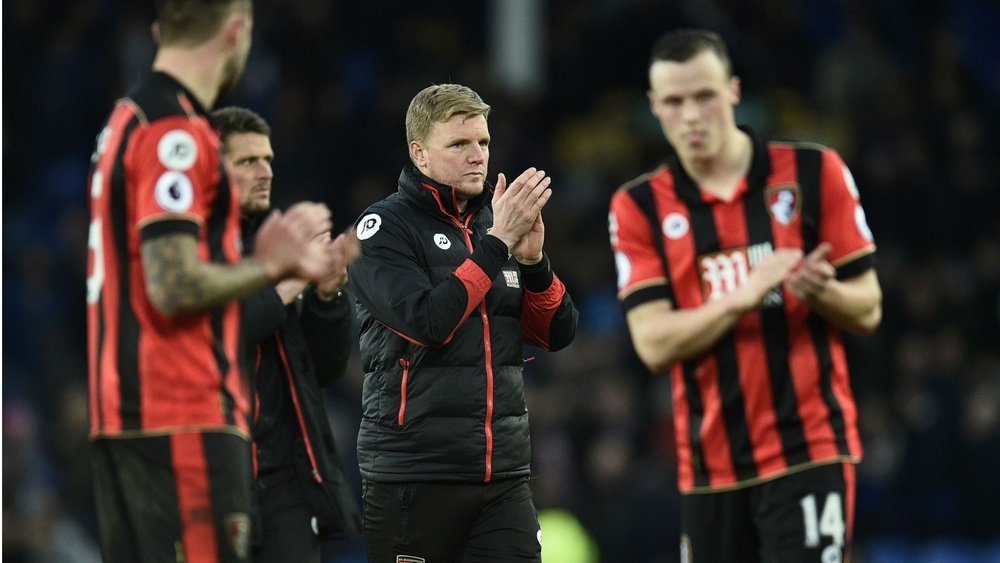 Bournemouth manager Eddie Howe. Goal