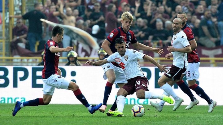 Bologna-Torino 2-2: rimonta rossoblù, non basta Iago Falqué