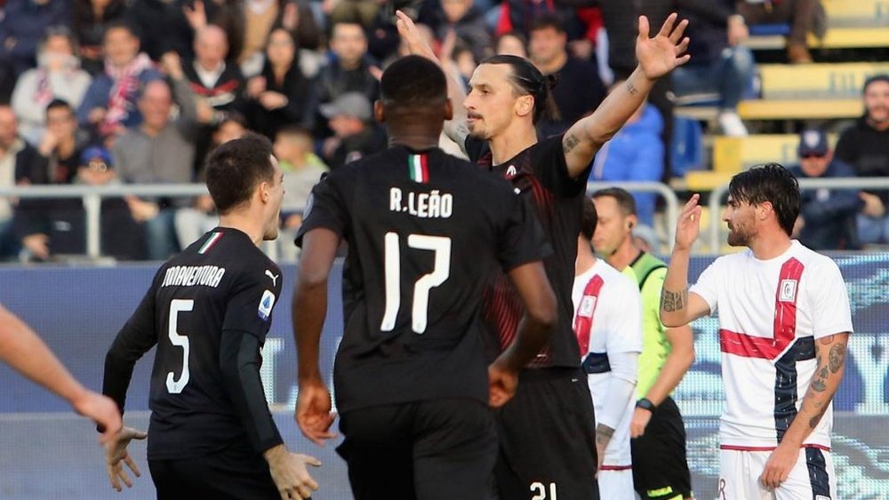 Ibrahimovic explains his rather muted celebration for Milan at Cagliari. GOAL