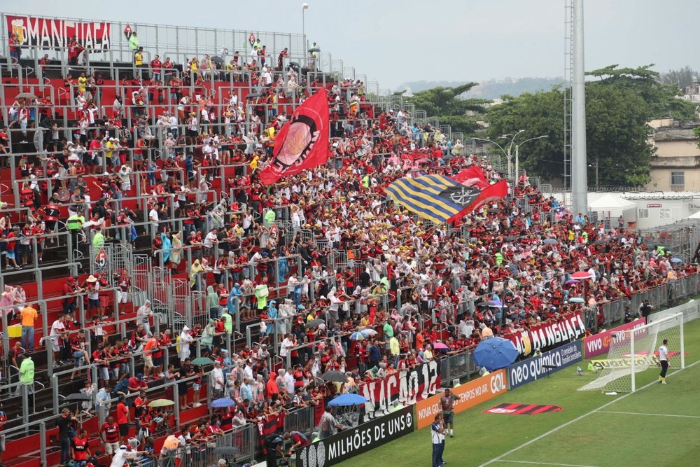 Torcida do Flamengo não está a corresponder. Goal