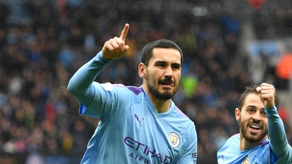Guardiola: 'Exceptional' Gundogan one of the best players in Europe. AFP
