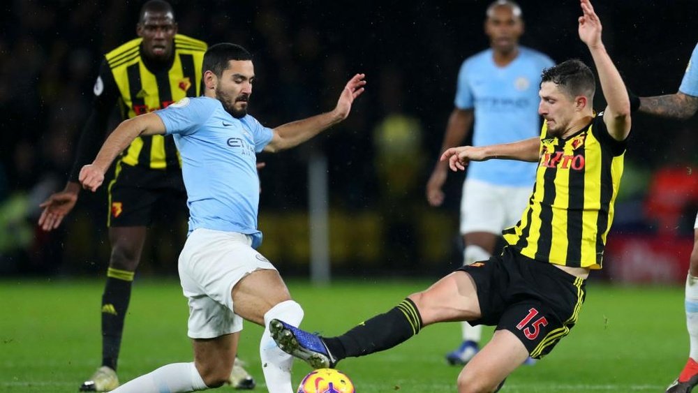 Gundogan used to watch the PL's festive period from afar. GOAL