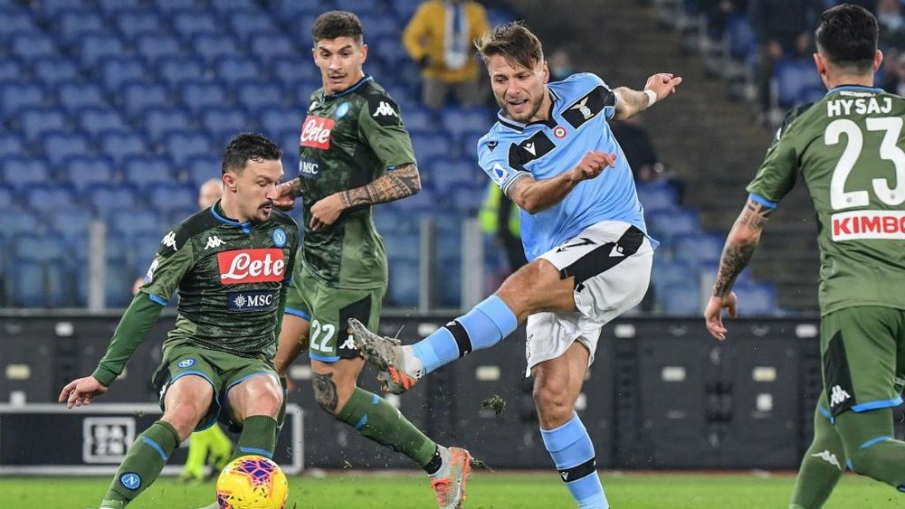 Dubbi sull'assegnazione del goal decisivo in Lazio-Napoli. Goal
