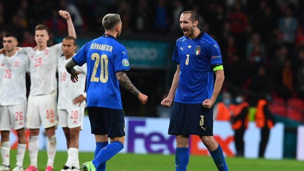 Italy v Spain: La Roja's domination the inspiration behind unbeaten Azzurri. AFP