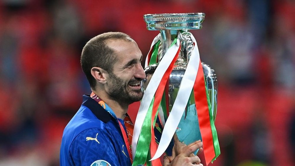 Chiellini to retire from Italy duty. AFP