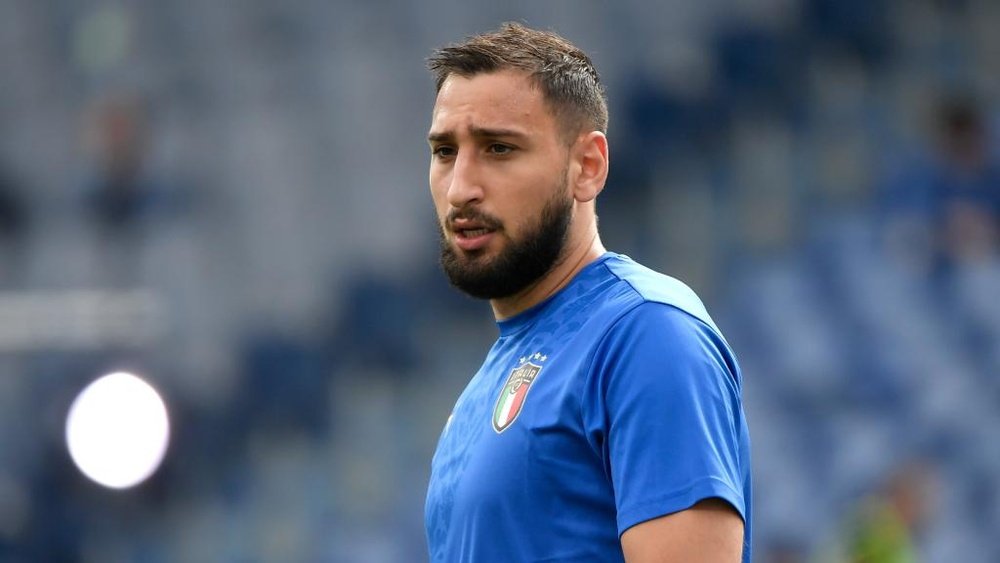 Donnarumma: Training with Messi, Neymar and Mbappe making me a better player. AFP