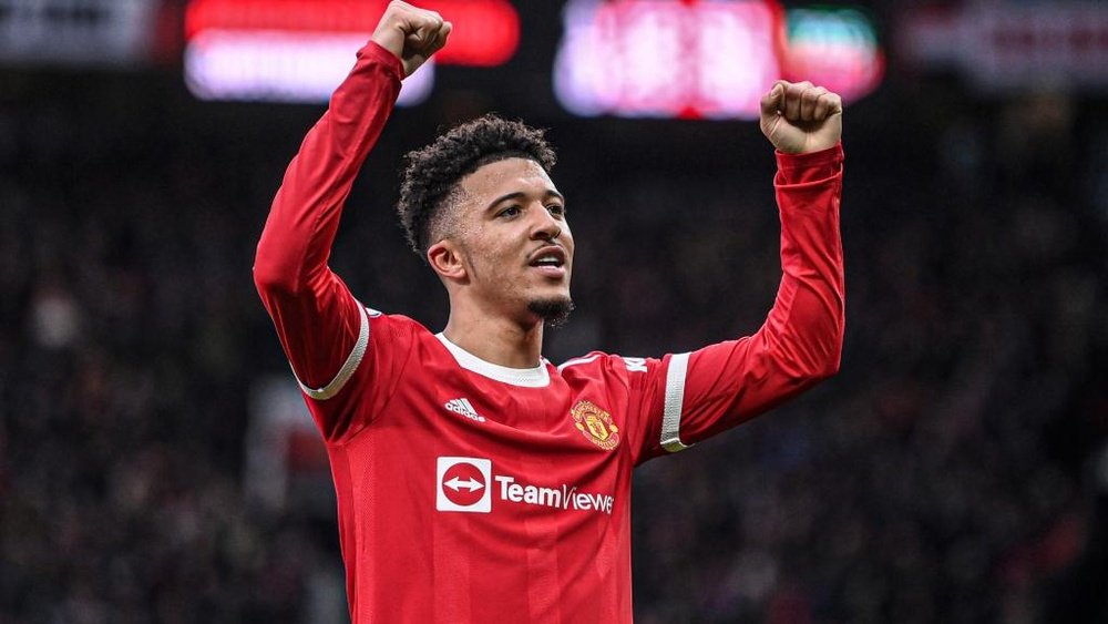 Rangnick prône la patience pour Sancho. AFP