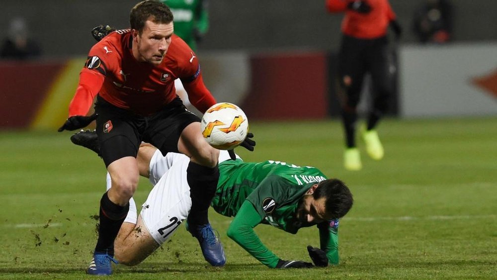 Rennes préserve ses chances de qualification. Goal