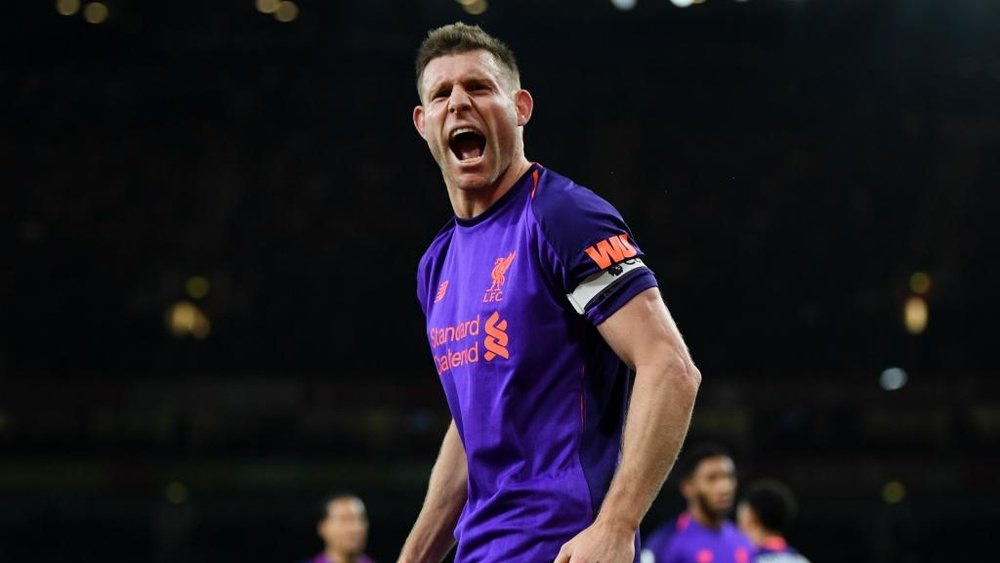 Liverpool's James Milner. GOAL