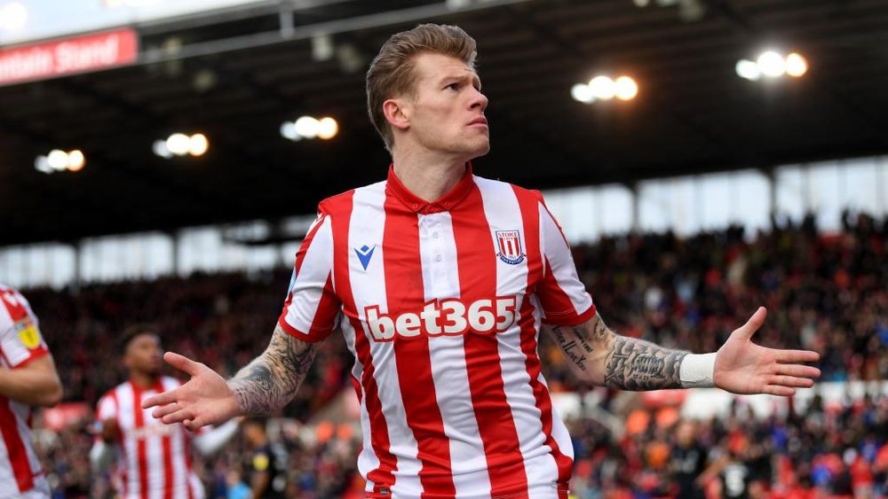 McClean has been punished by Stoke City after a controversial Instagram post. GOAL