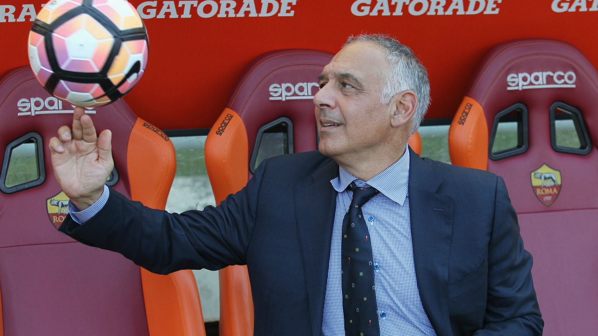 James Pallotta has said Eusebio di Francesco will be afforded patience. AFP