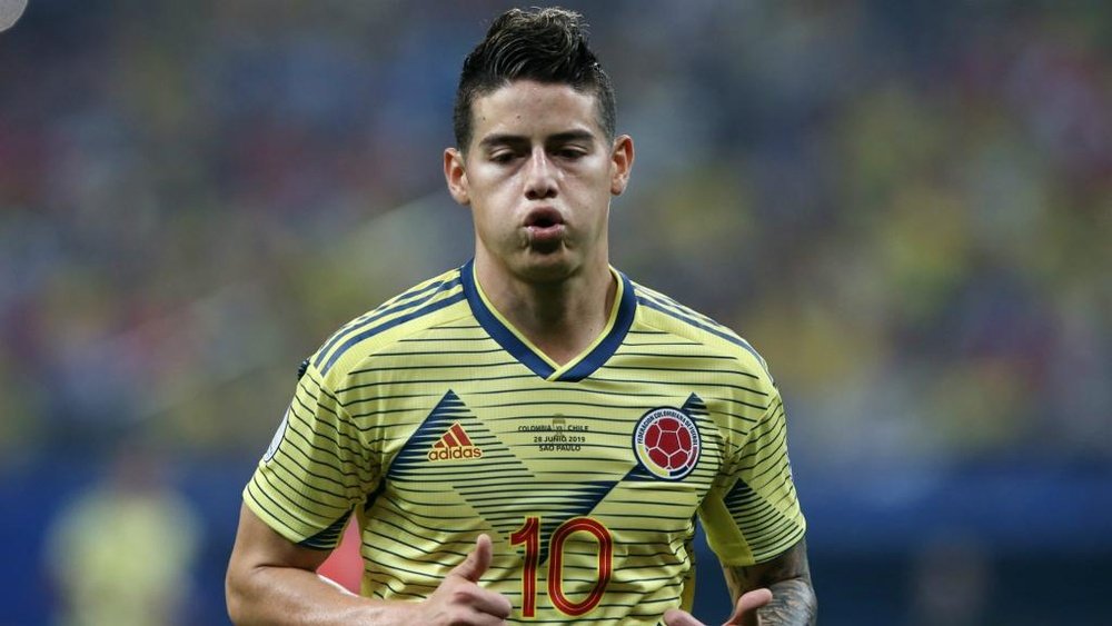 James Rodriguez will not feature in Colombia's friendlies. GOAL