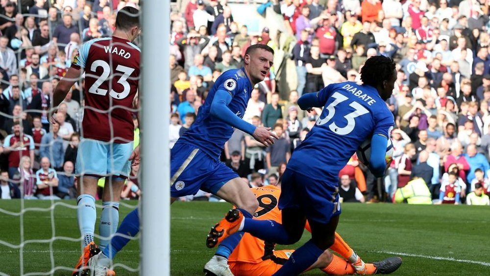 Vardy's goals have largely been in vain this season. GOAL