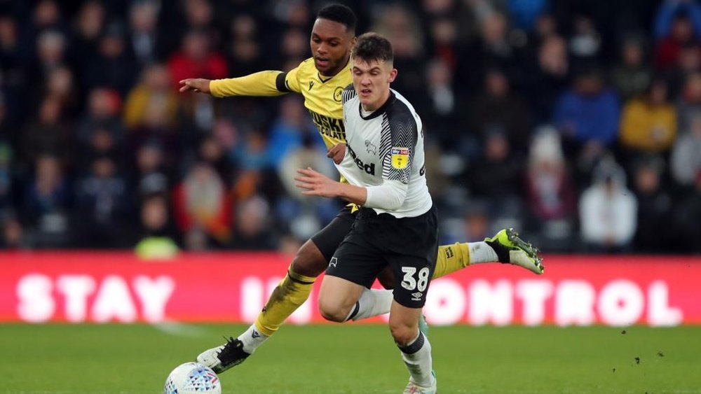 Jason Knight scored twice in 2-1 win for Derby over Charlton. GOAL