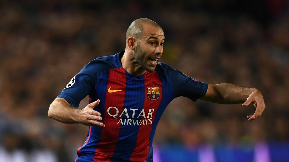 Mascherano. GOAL