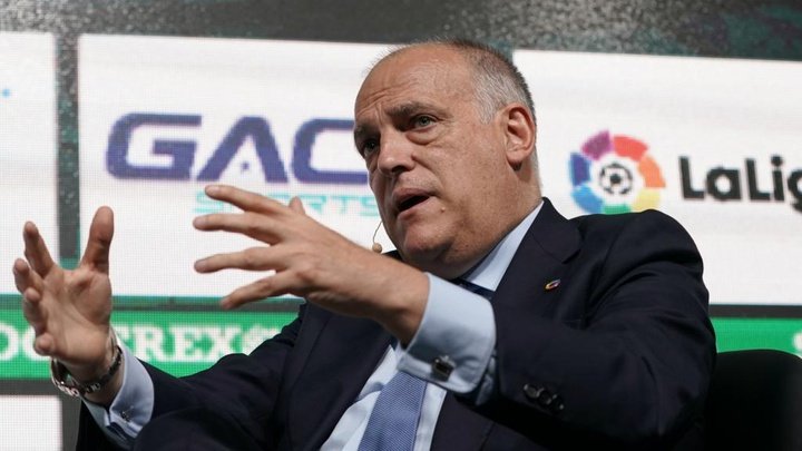 La Liga president condemns racism and violence