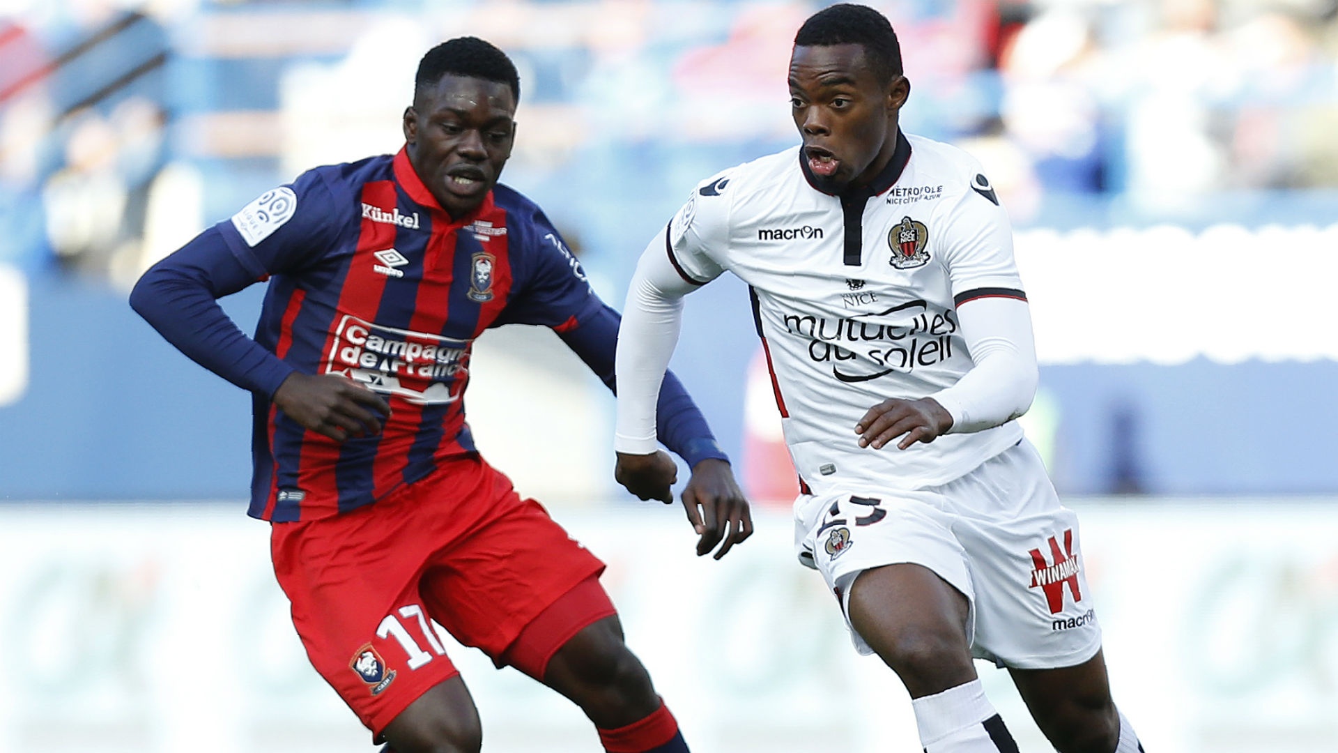 L'OGC Nice a annoncé l'arrivée du milieu caennais Jean-Victor Makengo. Goal