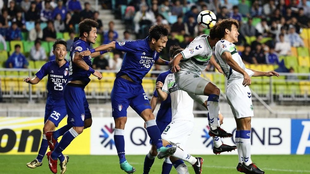 Jeonbuk Suwon scored last night. GOAL