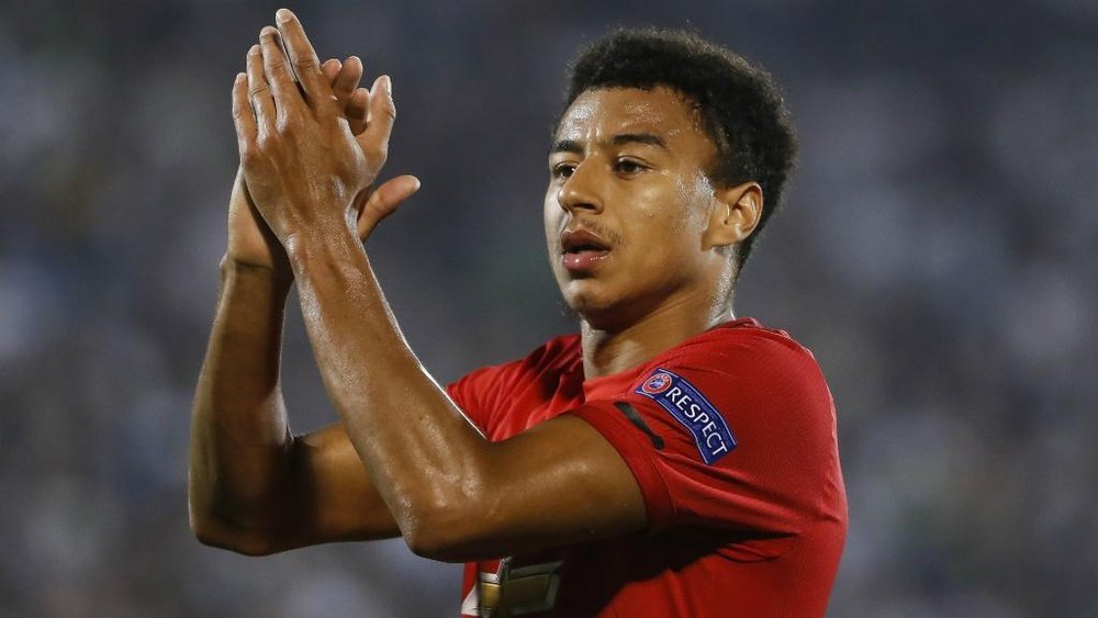 Lingard is delighted to wear the captain's armband for United's trip to Astana. GOAL