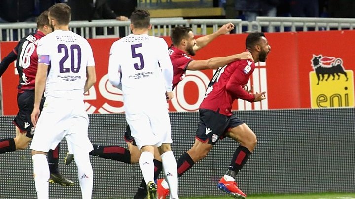 Cagliari-Fiorentina 2-1: Joao Pedro e Ceppitelli, viola ko alla Sardegna Arena