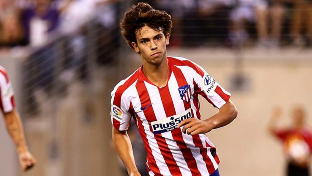 Joao Felix was delighted after his team beat Real Madrid 7-3. GOAL