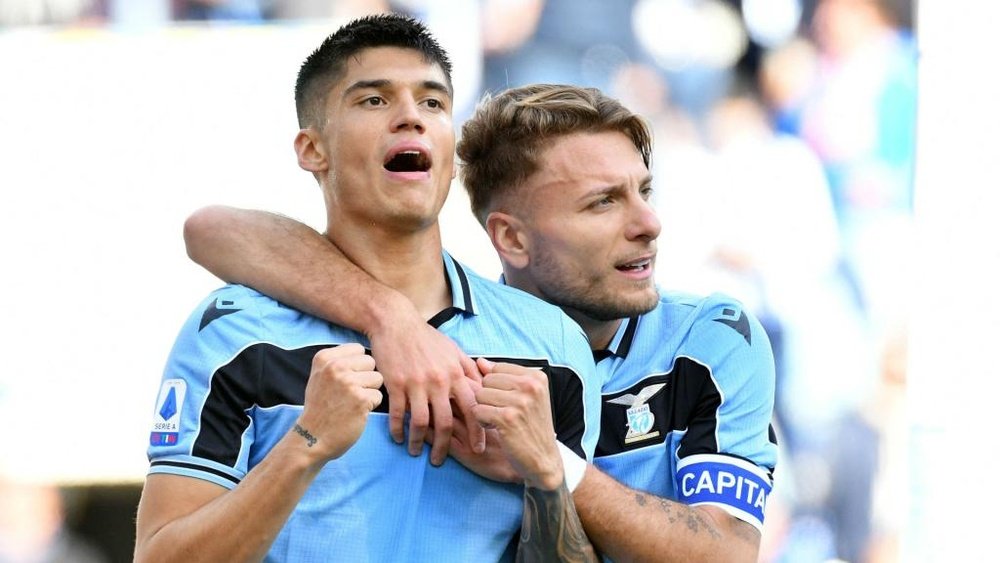 Lazio are top. GOAL