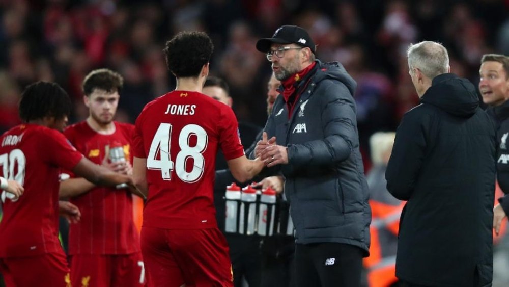 Klopp not surprised by Jones' stunning Merseyside derby winner. Goal