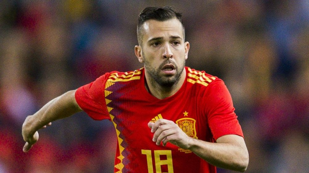 O futuro de Alba na seleção espanhola está em risco. Goal