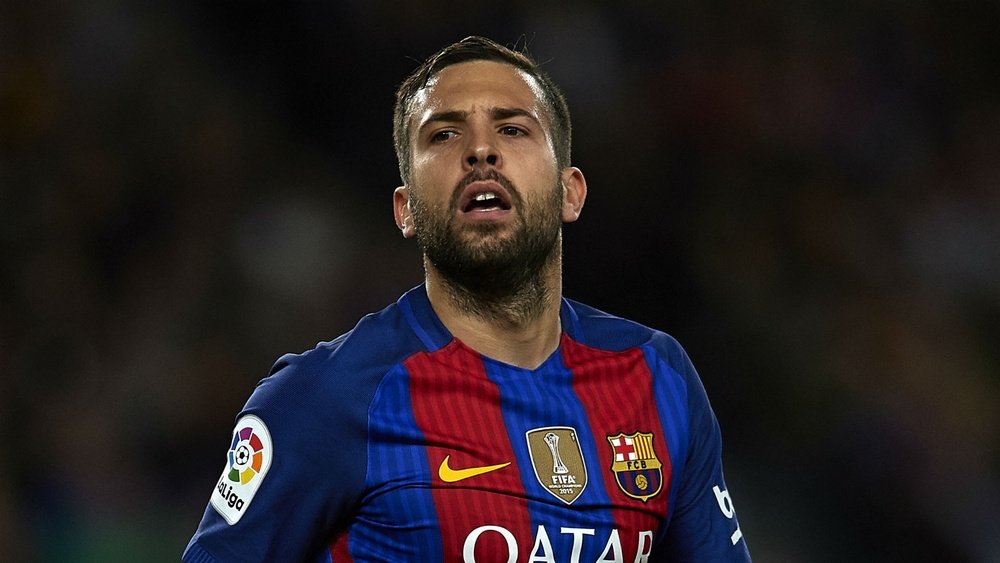 Jordi Alba could miss 'El Clasico'. Goal