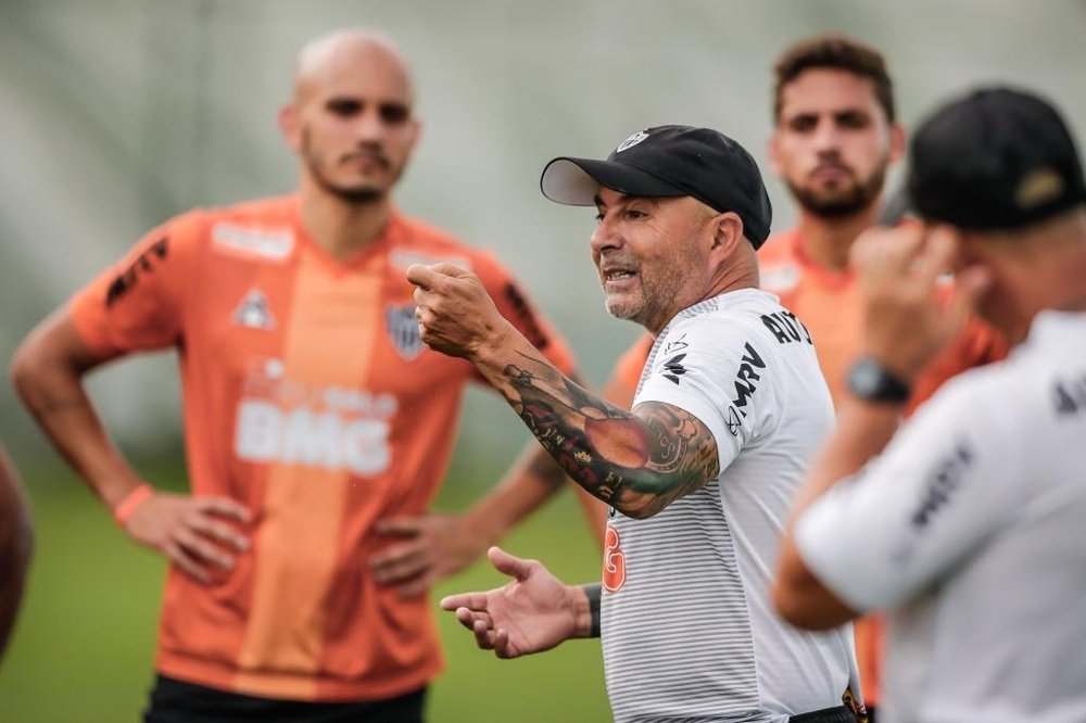 Sampaoli é o treinador perfeito para o Atlético-MG, diz Euller