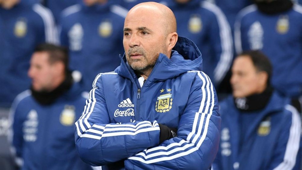 Sampaoli named his first XI on Friday. GOAL