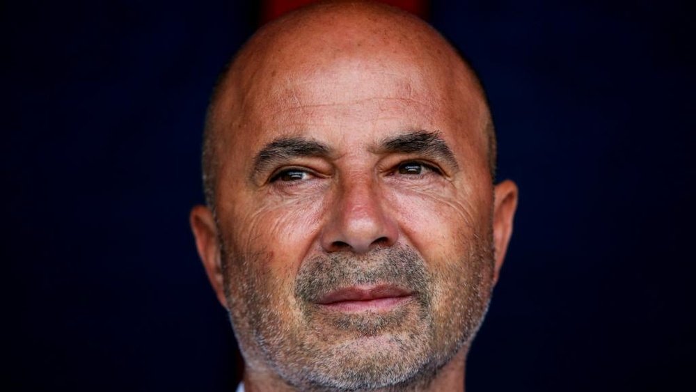 Sampaoli is still in a job. GOAL