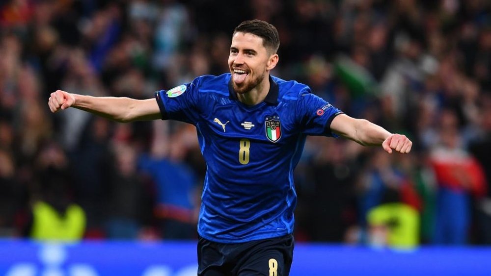 Jorginho: Winning the Ballon d'Or would be an 'incentive' for players who don't score goals. AFP
