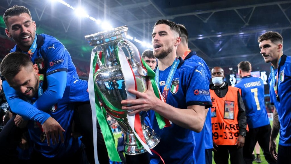 Jorginho dreaming of Ballon d'Or as Mancini backs Italy and Chelsea star for award. AFP
