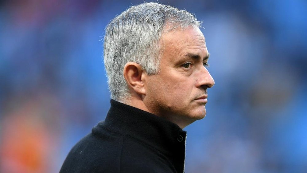 Mourinho was powerless to prevent United falling to defeat. GOAL