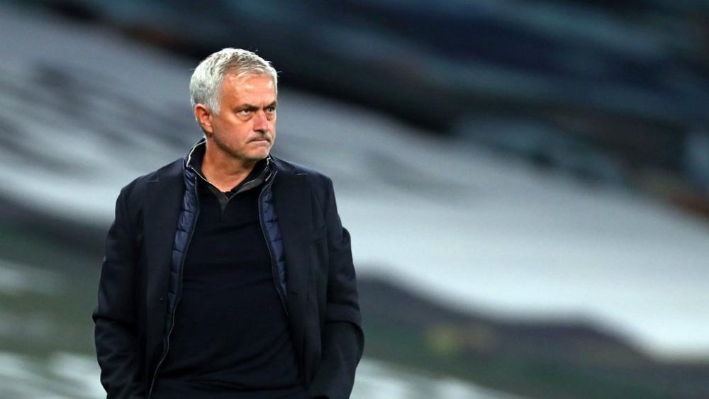 Jose Mourinho regrette les points perdus en route. afp